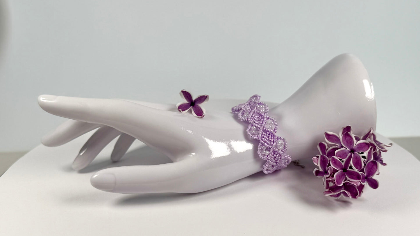 Fliederflüstern 💜
Armband