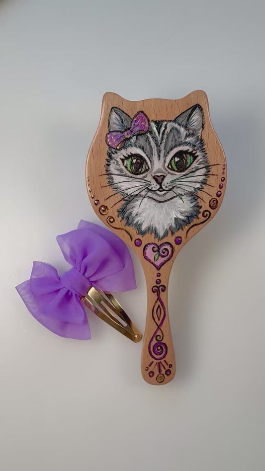 Mini Haarbürste 🐱